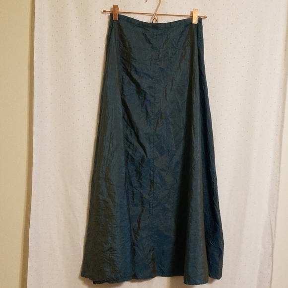 Worthington Dresses & Skirts - Worthington | Blue Silk Skirt